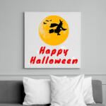 printfashion happyhalloween2 - Vászonkép - Fehér (6628471)