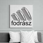 printfashion Fodrász - márka - Vászonkép - Fehér (7317485)