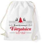 printfashion Karácsonyi főszakács - Sportzsák, Tornazsák - Fehér (11002242)