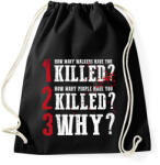 printfashion A 3 kérdés - Sportzsák, Tornazsák - Fekete (14232649)