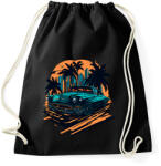 printfashion Classic car - Sportzsák, Tornazsák - Fekete (13889922)