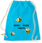 printfashion Zzzii zzzii vagyok - Sportzsák, Tornazsák - Surf blue (13952803)