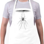 printfashion Pók rajz - Kötény - Fehér (16690624)