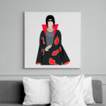 printfashion Itachi Uchiha - Vászonkép - Fehér (6638098)