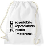 printfashion inkább - Sportzsák, Tornazsák - Fehér (2908240)