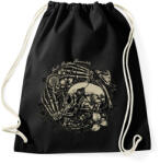 printfashion Pokoli remény - Sportzsák, Tornazsák - Fekete (49129)