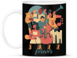 printfashion Jazz forever - Bögre - Fekete (7658974)