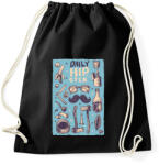 printfashion Daily Hipster - Sportzsák, Tornazsák - Fekete (808933)