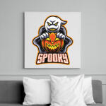 printfashion Spooky - Vászonkép - Fehér (6628523)