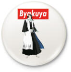 printfashion Byakuya - Kitűző, hűtőmágnes - Fehér (5418256)
