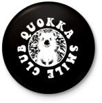 printfashion Quokka smile club - Kitűző, hűtőmágnes - Fekete (13931964)