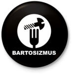 printfashion Bartosizmus - fehér - Kitűző, hűtőmágnes - Fekete (3092083)