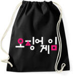 printfashion Squid Game - Logo - Sportzsák, Tornazsák - Fekete (5471571)