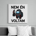 printfashion Among Us - Nem én voltam - Vászonkép - Fehér (6634242)