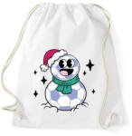 printfashion Foci hóember - Sportzsák, Tornazsák - Fehér (15145862)