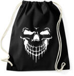 printfashion Skullface - Sportzsák, Tornazsák - Fekete (2951878)