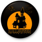 printfashion halloween - Kitűző, hűtőmágnes - Fekete (14553832)