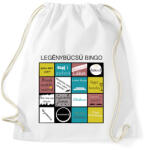 printfashion Bingo Legénybúcsúhoz - Sportzsák, Tornazsák - Fehér (5177250)