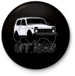 printfashion OFF ROAD - Kitűző, hűtőmágnes - Fekete (5518223)