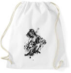 printfashion Gitáros rocker - Sportzsák, Tornazsák - Fehér (6372306)