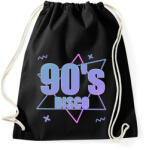 printfashion 90's - Sportzsák, Tornazsák - Fekete (13565046)