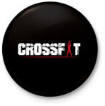 printfashion Crossfit - Kitűző, hűtőmágnes - Fekete (11719539)