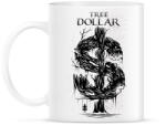 printfashion Dollár fa - fekete - Bögre - Fehér (787255)