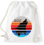 printfashion Farkas - Sportzsák, Tornazsák - Fehér (5036324)