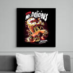 printfashion Mr Delicious - Vászonkép - Fekete (6641680)