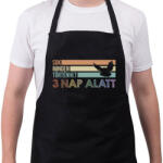 printfashion 3 nap alatt - Kötény - Fekete (13109838)