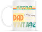 printfashion retro dad - Bögre - Fehér (6134691)