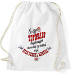 printfashion Én egy tetovált anyuka vagyok. - Sportzsák, Tornazsák - Fehér (283852)