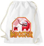 printfashion Impostor - Shhhhh! - Sportzsák, Tornazsák - Fehér (4003994)