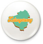 printfashion Zalaegerszeg - Kitűző, hűtőmágnes - Fehér (7133998)