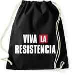 printfashion Viva la resistencia - Sportzsák, Tornazsák - Fekete (2523283)
