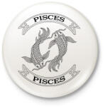 printfashion Halak - Kitűző, hűtőmágnes - Fehér (13794392)