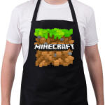 printfashion Minecraft - Kötény - Fekete (4925360)