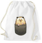 printfashion Süni zsebminta - Sportzsák, Tornazsák - Fehér (9440353)