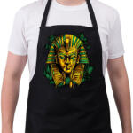 printfashion Egyiptomi fáraó - Kötény - Fekete (13517550)