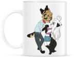 printfashion Cuki cicák - Bögre - Fehér (2230003)