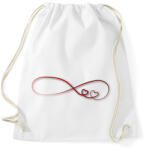 printfashion Forever2 - Sportzsák, Tornazsák - Fehér (943121)