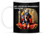 printfashion Mit képzelsz magadról - Bögre - Fekete (15186925)