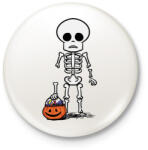 printfashion Csonti - Kitűző, hűtőmágnes - Fehér (3082107)