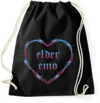 printfashion Elder emo - Sportzsák, Tornazsák - Fekete (12225552)