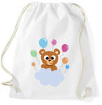 printfashion Maci lufikkal - Sportzsák, Tornazsák - Fehér (13648477)