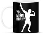 printfashion You Mirin Brah - Zyzz - Bögre - Fekete (6356896)