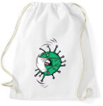 printfashion Korona vírus - Sportzsák, Tornazsák - Fehér (3263139)