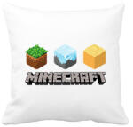printfashion Minecraft felirat - Párnahuzat, Díszpárnahuzat - Fehér (14389680)