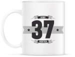 printfashion b-day-37-dark-lightgrey - Bögre - Fehér (790544)