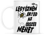 printfashion Legyőzném érted az összes méhet - páros minta - Bögre - Fehér (16815115)